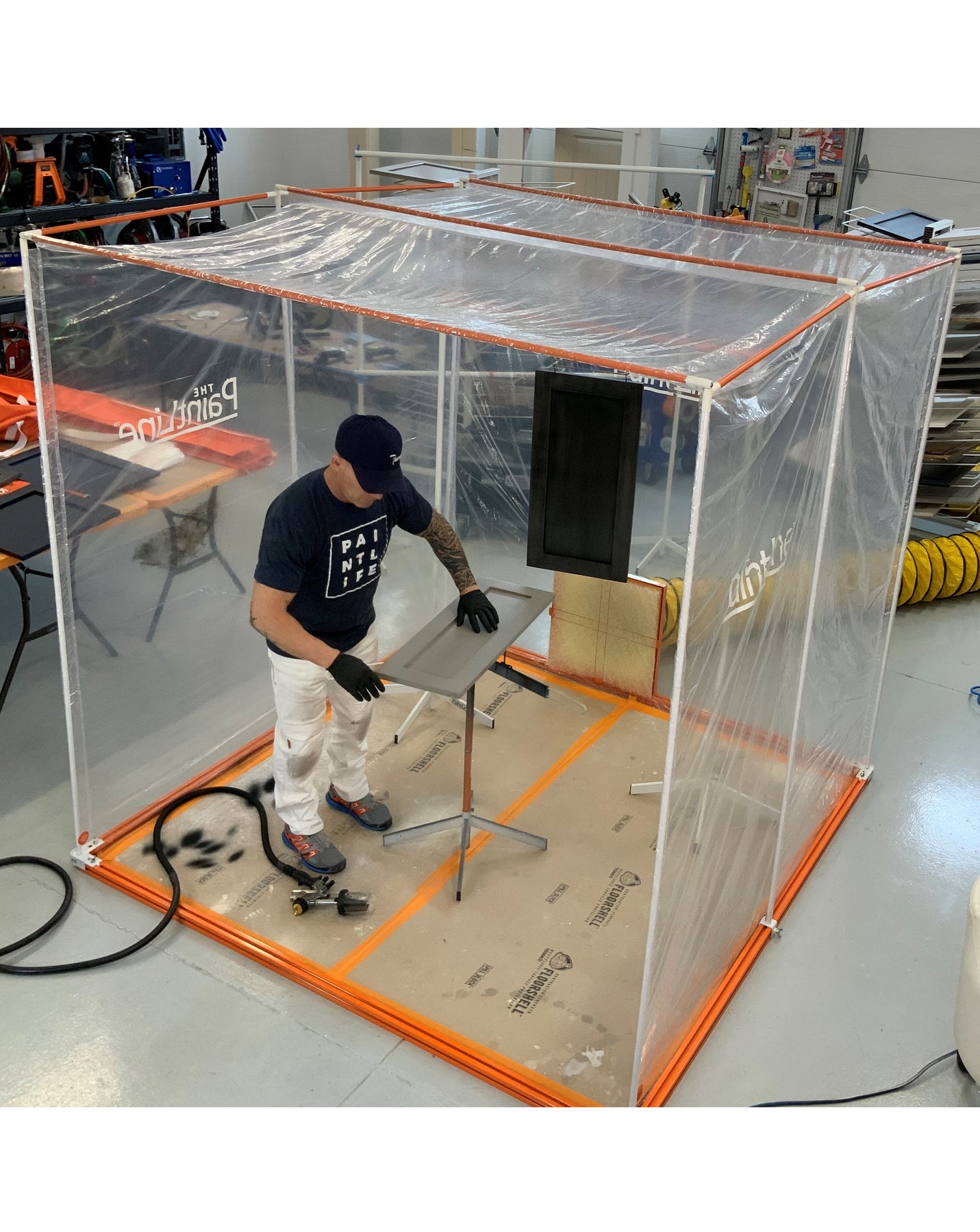 模型製作用品 SPRAY WORK PAINTING BOOTH III Portable Jobsite Spray Booth™ (PJSB) | PaintLine – thePaintLine.ca