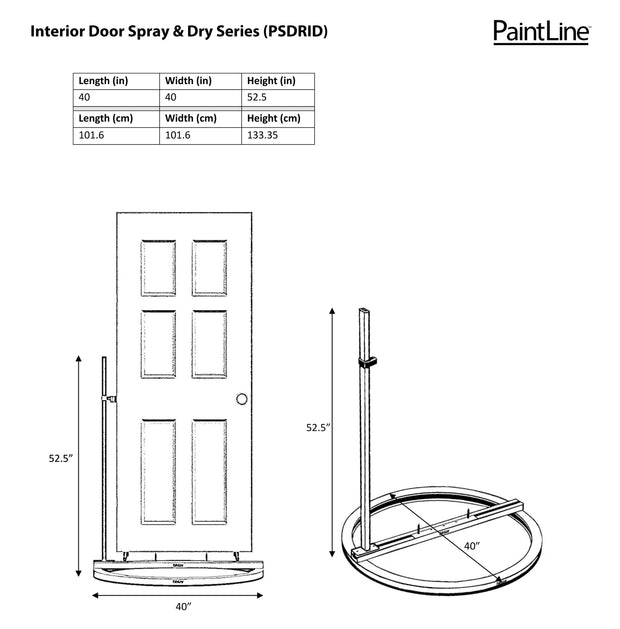 Interior Door Spray & Dry Series (PSDRID)