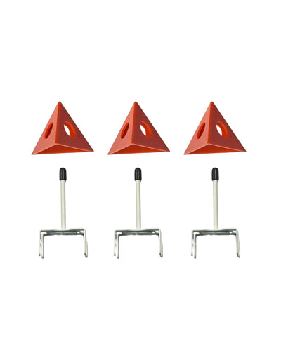 SprayTwirly Spikes w/ Paint Pyramids (Set of 3)