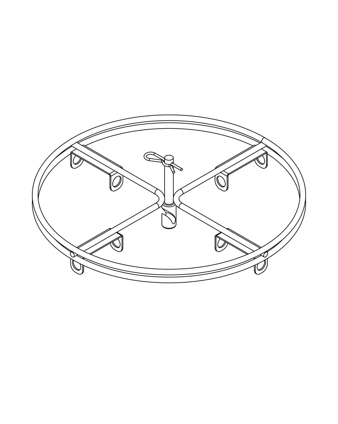 PSDR Spinner | Vertical Cabinet Door Painting System by PaintLine