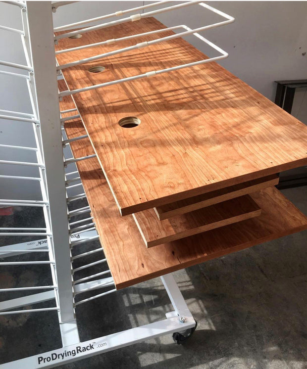 Diy cabinet door drying rack hotsell