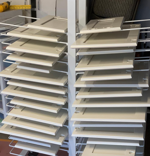 #1 Best Cabinet Door Spraying and Drying Racks – thePaintLine.ca