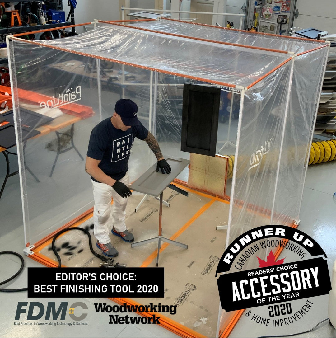 Portable Jobsite Spray Booth™ (PJSB) | PaintLine – thePaintLine.ca